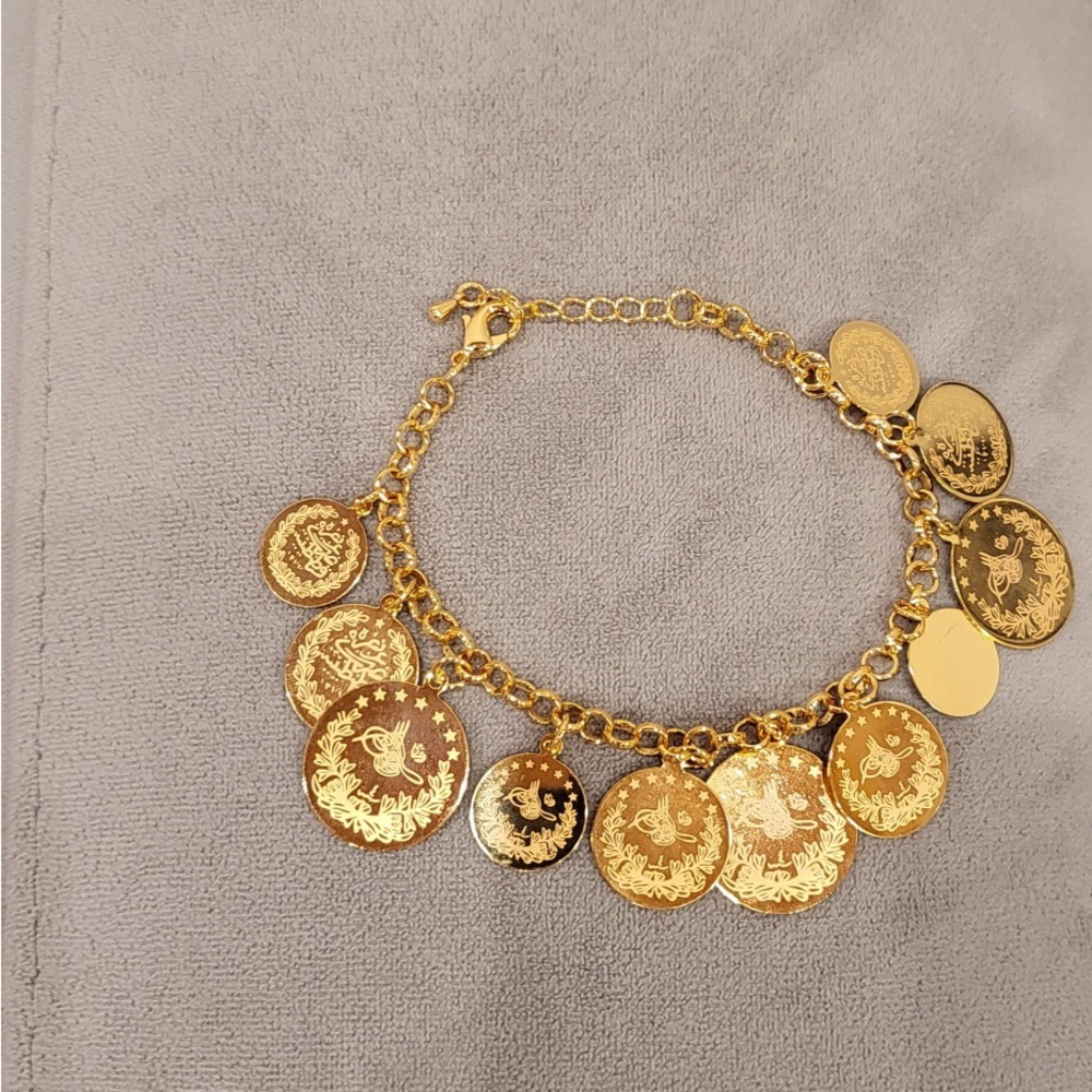Turkish Bracelet 18K Gold Plated